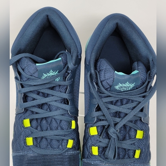 Nike LeBron Witness 8 Armory Navy Green Frost Shoes Men's Size 6 FB2239-402 New - Picture 9 of 11